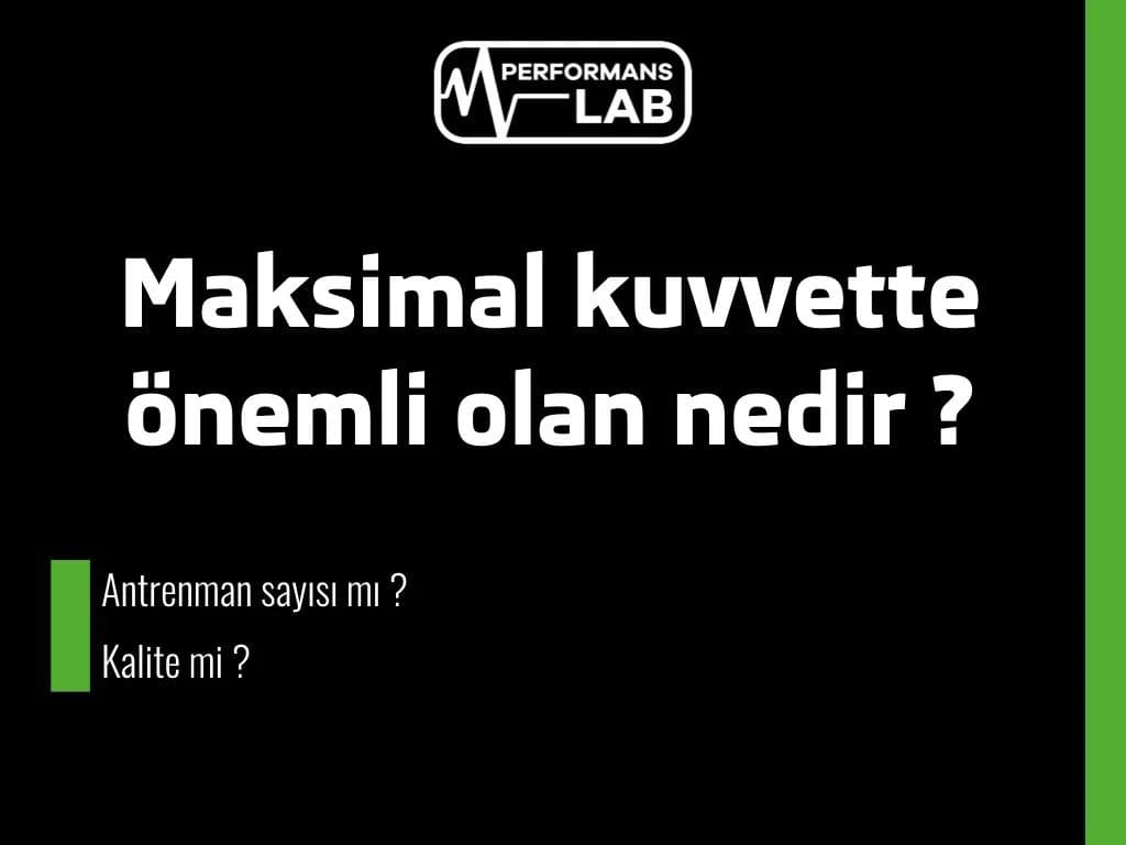 Maksimal kuvvet için haftada kaç antrenman yapalım ?